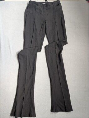Dolce & Gabbana Pants Womens 28 Black Crepe Slim Flare Leg Dress Workwear Italy